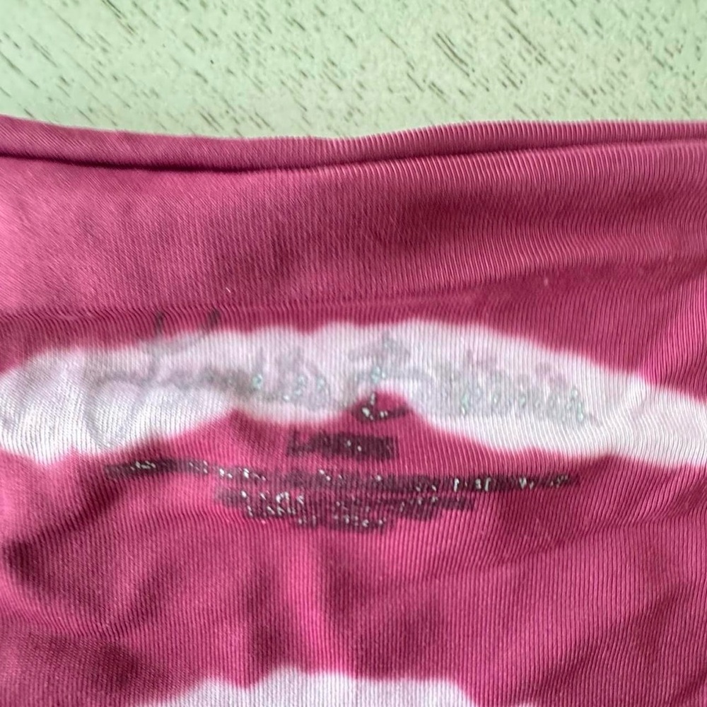 Frankie's Bikinis Pink Tie-Dye Bikini - Picture 3 of 3
